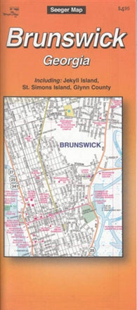 Buy map Brunswick, Georgia by The Seeger Map Company Inc.