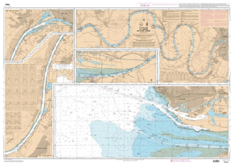 Buy map La Seine - Du Havre a Rouen - Port de Rouen by SHOM