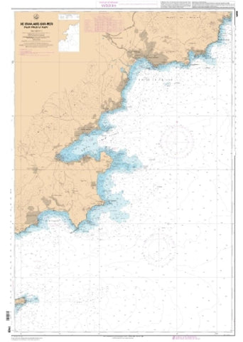 Buy map De Cavalaire-sur-Mer a la Rade dAgay by SHOM