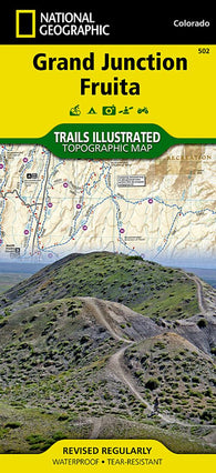 Buy map Grand Junction and Fruita, Map 502