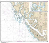 Buy map Khaz Bay, Chichagof Island Elbow Passage (17322-11) by NOAA