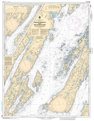 Buy map Presque Harbour to/a Bar Haven Island and/et Paradise Sound by Canadian Hydrographic Service