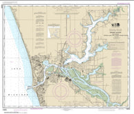 Buy map Grand Haven, including Spring Lake and Lower Grand River (14933-25) by NOAA