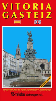 Buy map Vitoria-Gasteiz, Spain by Distrimapas Telstar, S.L.