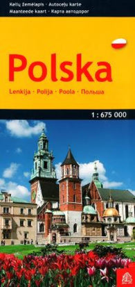 Buy map Poland by Jana Seta