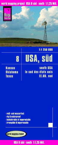 Buy map United States, Southern by Reise Know-How Verlag