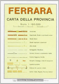 Buy map Ferrara : carta della provincia