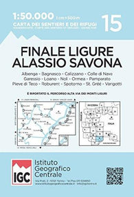 Buy map Finale Ligure Alassio Savona