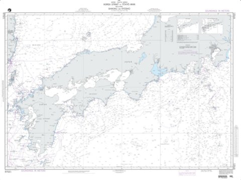 Buy map Honshu: Korea Strait To Tokyo-Wan (NGA-97021-7) by National Geospatial-Intelligence Agency