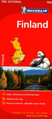 Buy map Finland (754) by Michelin Maps and Guides