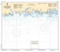 Buy map Ile a La Brume a/to Pointe Curlew by Canadian Hydrographic Service