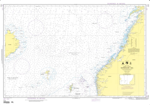 Buy map Norwegian Sea (NGA-101-3) by National Geospatial-Intelligence Agency