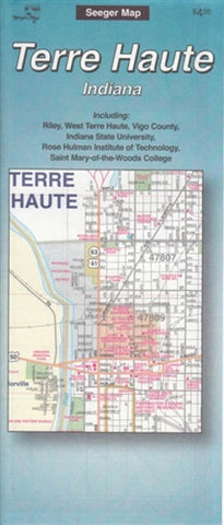 Buy map Terre Haute, Indiana by The Seeger Map Company Inc.