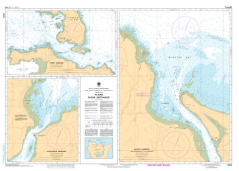 Buy map Plans - Dixon Entrance by Canadian Hydrographic Service