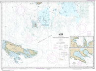 Buy map Sanak Island and Sandman Reefs; Northeast Harbor; Peterson and Salmon Bays; Sanak Harbor (16547-10) by NOAA