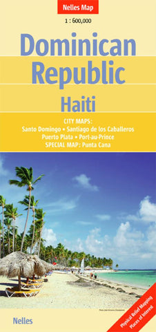 Buy map Dominican Republic and Haiti by Nelles Verlag GmbH