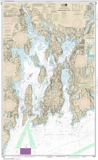 Buy map Narragansett Bay (13221-60) by NOAA