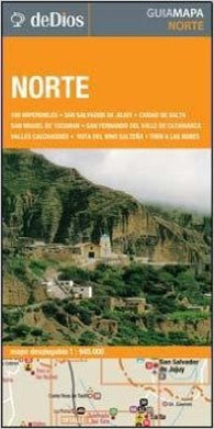 Buy map Norte, Argenina and Chile (Spanish edition) by deDios