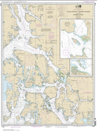 Buy map Etolin Island to Midway Islands, including Sumner Strait; Holkham Bay; Big Castle Island (17360-36) by NOAA