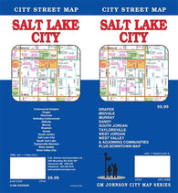 Buy map Salt Lake City: City Street Map