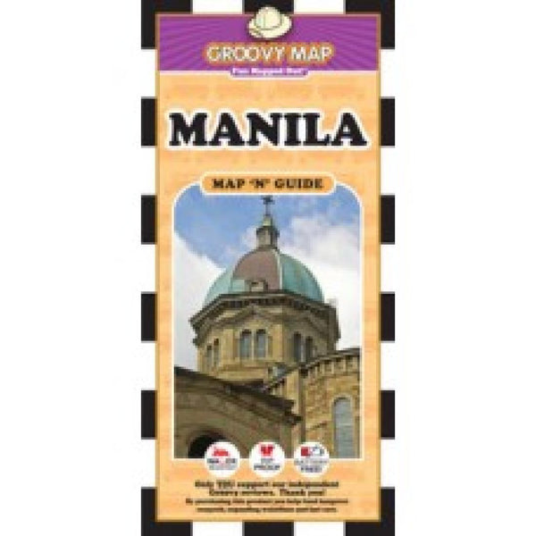 Buy map Manila, Philippines, Map n Guide by Groovy Map Co.