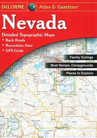 Buy map Nevada Atlas and Gazetteer by DeLorme