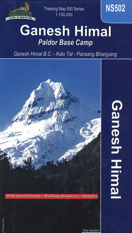 Buy map Ganesh Himal : Paldor Base Camp