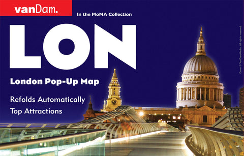 Buy map London, United Kingdom Pop-Up by VanDam
