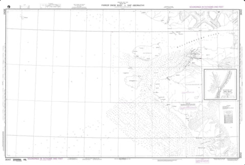 Buy map Parker Snow Bugt To Kap Abernathy (NGA-38342-1) by National Geospatial-Intelligence Agency