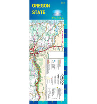 Buy map Oregon, Pearl Map, laminated, with Portland inset by GM Johnson
