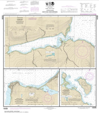 Buy map Bays and Anchorages, Kodiak Island Karluk Anchorage; Larsen Bay; Uyak Anchorage (16599-8) by NOAA