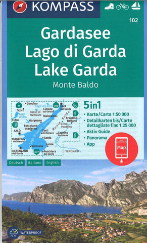 Buy map Lake Garda Hiking Map