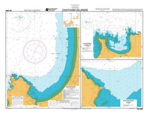 Buy map WAITANGI BAY (2685) by Land Information New Zealand (LINZ)