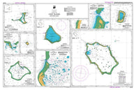 Buy map PLANS OF THE COOK ISLANDS (NORTHERN SHEET): PENRHYN / NASSAU / MANIHIKI / SUWARROW / PUKAPUKA /  RAKAHANGA  (945) by Land Information New Zealand (LINZ)