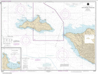 Buy map San Miguel Passage; Cuyler Harbor (18727-12) by NOAA