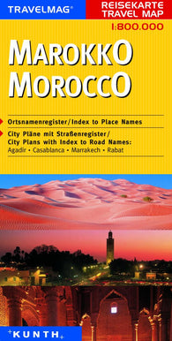 Buy map Morocco by Kunth Verlag