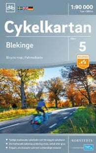 Buy map Cykelkartan Blad 5 Blekinge