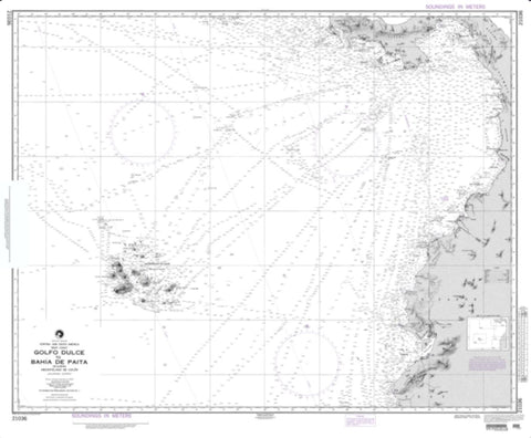 Buy map Golfo Dulce To Bahia De Paiti (NGA-21036-7) by National Geospatial-Intelligence Agency