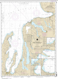 Buy map Grand Traverse Bay to Little Traverse Bay; Harbor Springs; Petoskey; Elk Rapids; Suttons Bay; Northport; Traverse City (14913-19) by NOAA