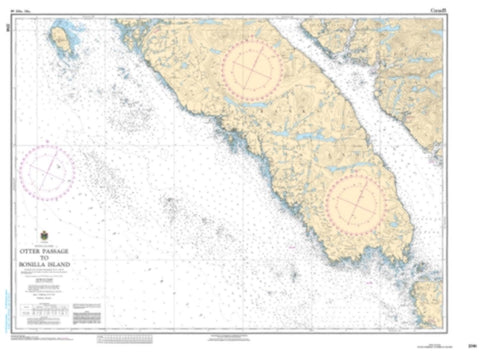 Buy map Otter Passage to Bonilla Island by Canadian Hydrographic Service