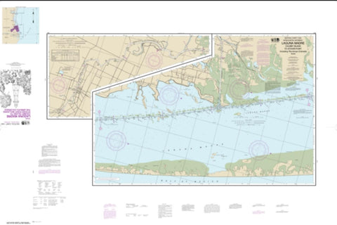 Buy map Intracoastal Waterway Laguna Madre - Chubby Island to Stover Point, including The Arroyo Colorado (11303-22) by NOAA