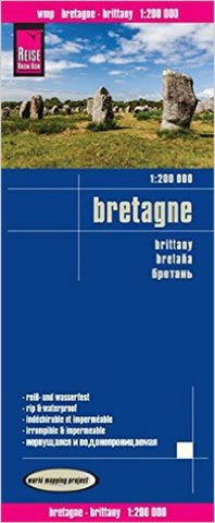 Buy map Brittany, France by Reise Know-How Verlag