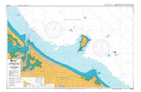 Buy map APPROACHES TO TAURANGA (5413) by Land Information New Zealand (LINZ)