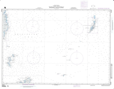 Buy map Mindanao To Palau Islands (Philippines) (NGA-81001-1) by National Geospatial-Intelligence Agency