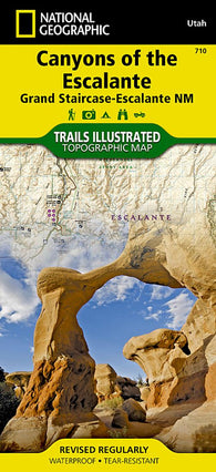 Buy map Canyons of the Escalante : Grand Staircase-Escalante, NM : Trails illustrated : topographic map