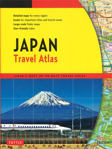 Buy map Japan Travel Atlas by Periplus Editions, Tuttle