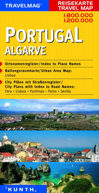Buy map Portugal and Algarve by Kunth Verlag