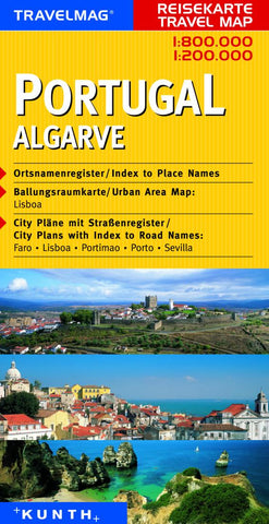 Buy map Portugal and Algarve by Kunth Verlag
