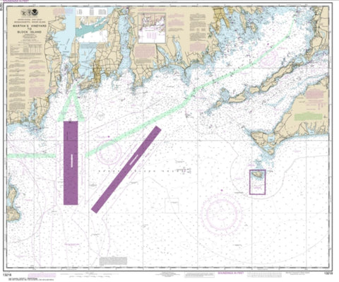Buy map Marthas Vineyard to Block Island (13218-42) by NOAA