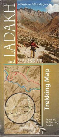 Buy map Ladakh and Zanskar : Trekking Map